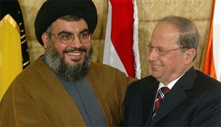 Aoun propone un ’triángulo integral’ para salvar Líbano